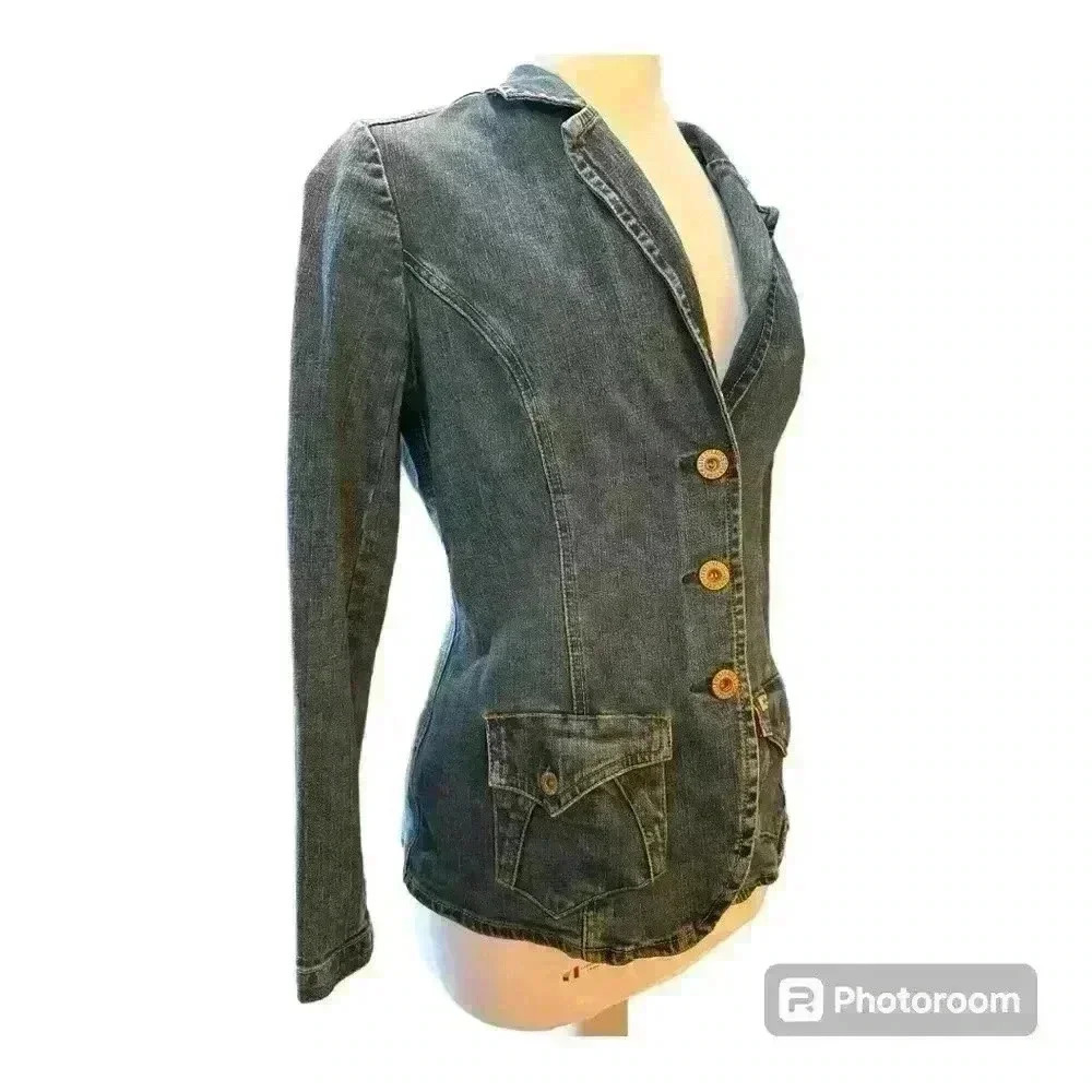 Levi Strauss Womans Denim Jacket - Picture 4 of 5